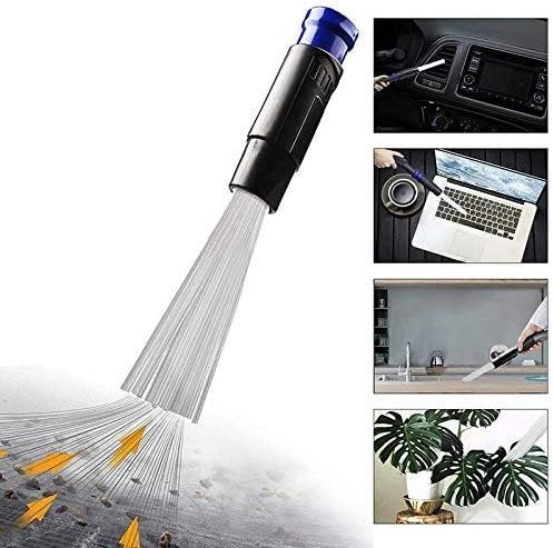 Dust Daddy Vacuum Attachment ? Universal Dust Cleaner with Flexible Tubes ? Cleans Cracks, Keyboards, Drawers & Hard-to-Reach Areas

