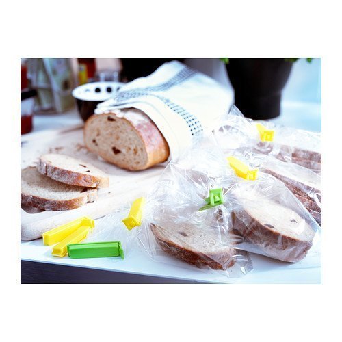 Multipurpose Pouch Clip Sealer ? Reusable Bag Clip for Snacks, Cereal, Coffee ? Airtight Food Storage Clamp

