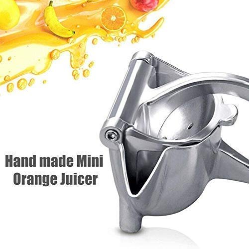 Manual Aluminium Fruit Press Juicer ? Heavy Duty Hand Squeezer for Citrus, Lemon, Orange, Pomegranate