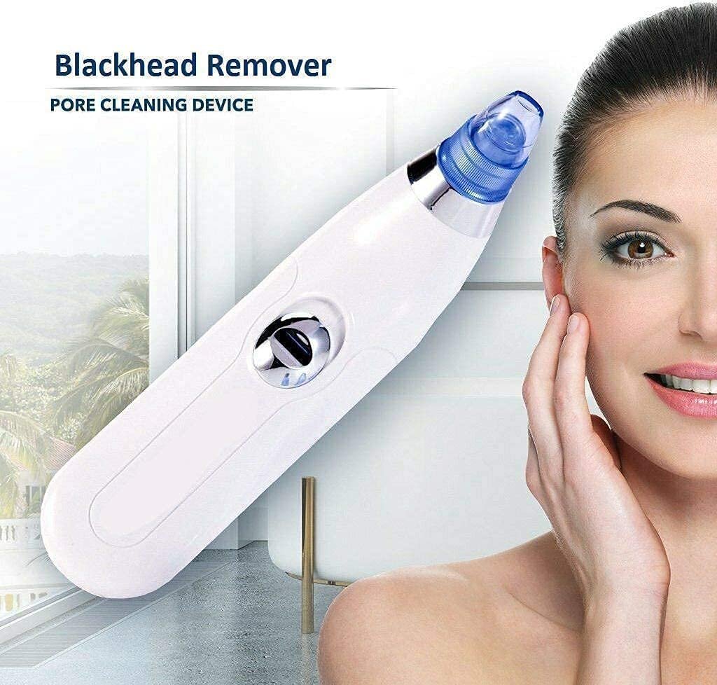 Pore Cleaner ? Deep Cleansing Face Vacuum Suction Tool for Blackheads, Whiteheads, and Skin Exfoliation

