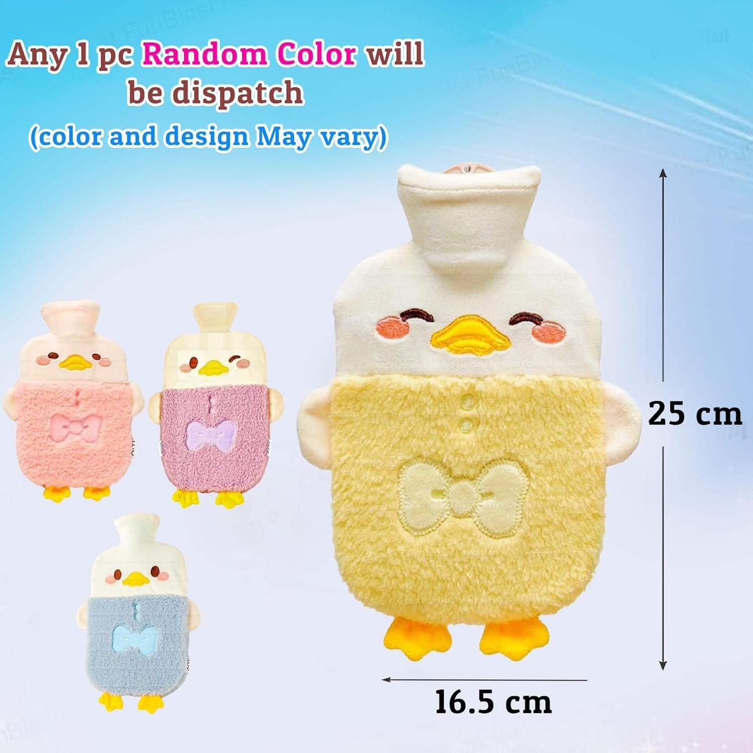 Mini Cotton Hot Water Bag ? Portable, Reusable Heat Pack for Pain Relief, Relaxation, and Warmth ? Ideal for Cold Nights

