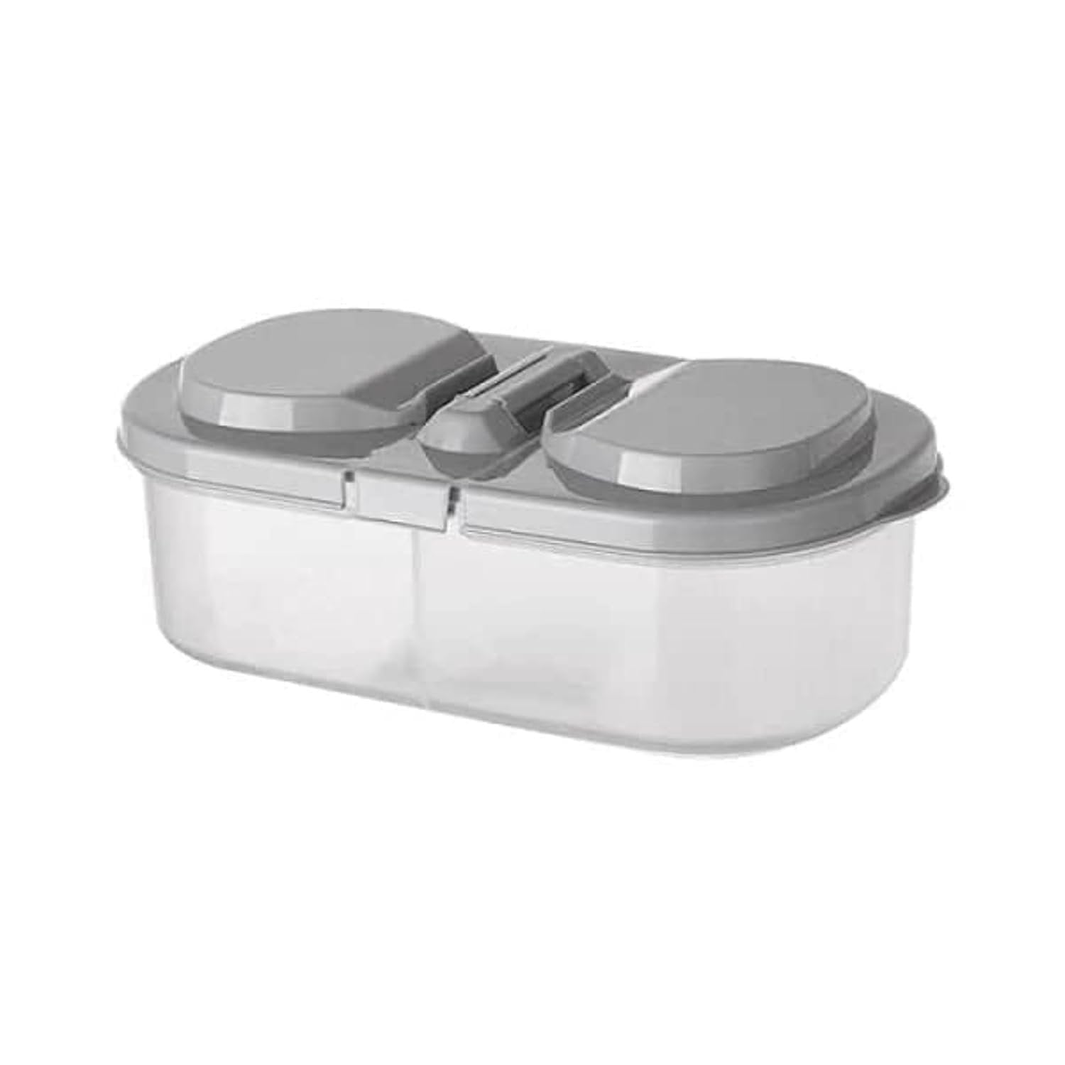 2 Way Food Storage Container Box ? Airtight, Leak-Proof, Stackable Design for Easy Food Organization

