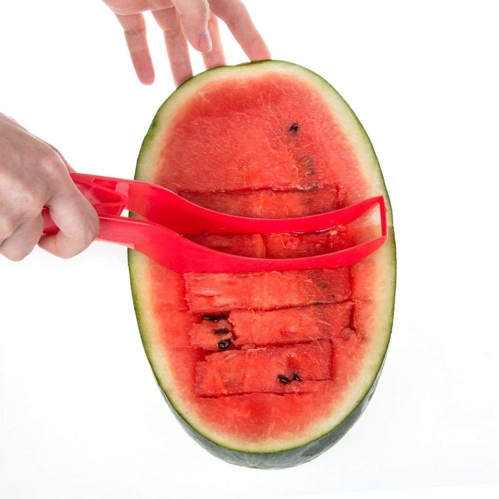 Watermelon Slicer ? Easy-to-Use Fruit Cutter, Perfect for Cleanly Slicing Watermelon into Perfect Pieces

