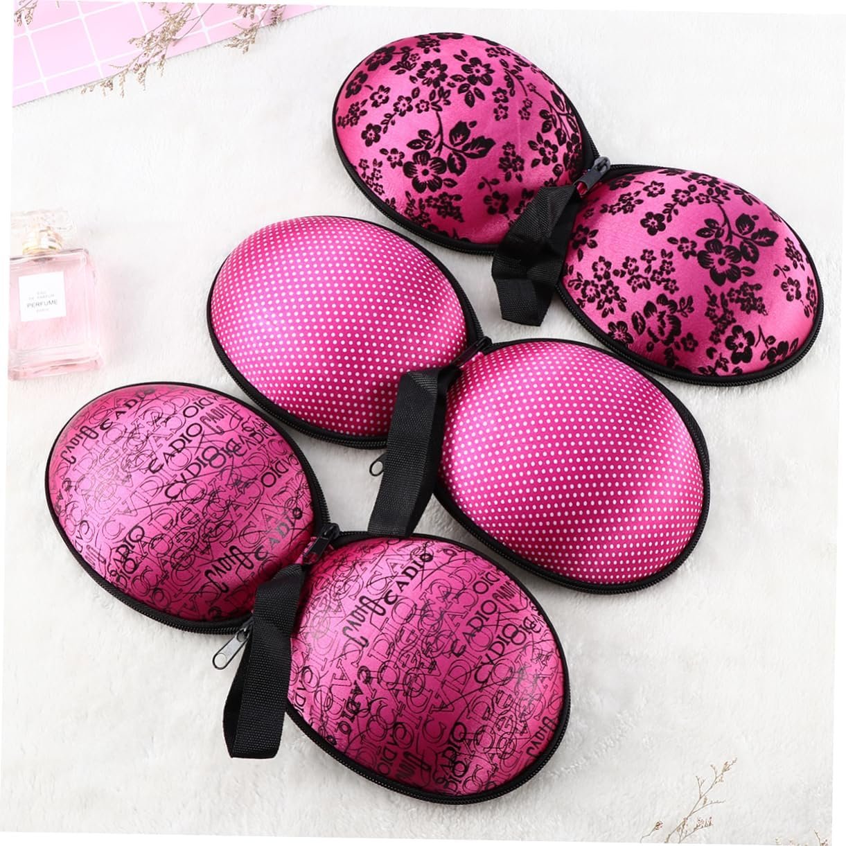 Womens Underwear Case Travel Portable Storage Bag Box  Compact  Lightweight, and Perfect for Organizing Underwear, Lingerie, and Small Clothing Items for Travel