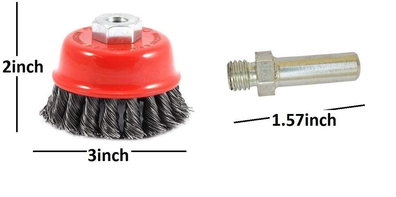Wire Wheel Cup Brush ? High-Quality Cleaning Brush for Rust Removal, Surface Preparation, and Polishing

