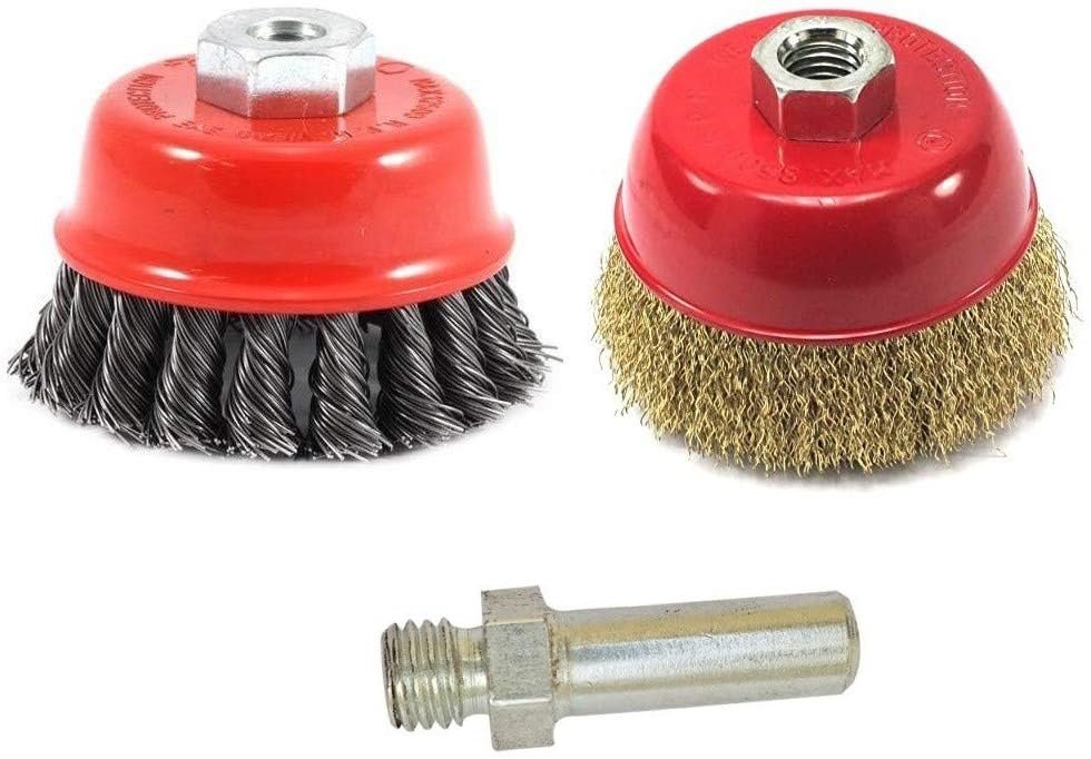 Wire Wheel Cup Brush ? High-Quality Cleaning Brush for Rust Removal, Surface Preparation, and Polishing

