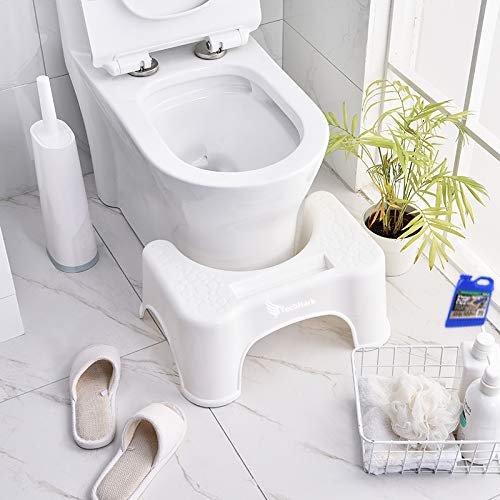 Toilet Stool for Western Toilet Adjustable ? Comfortable and Adjustable Footrest for Healthy Posture

