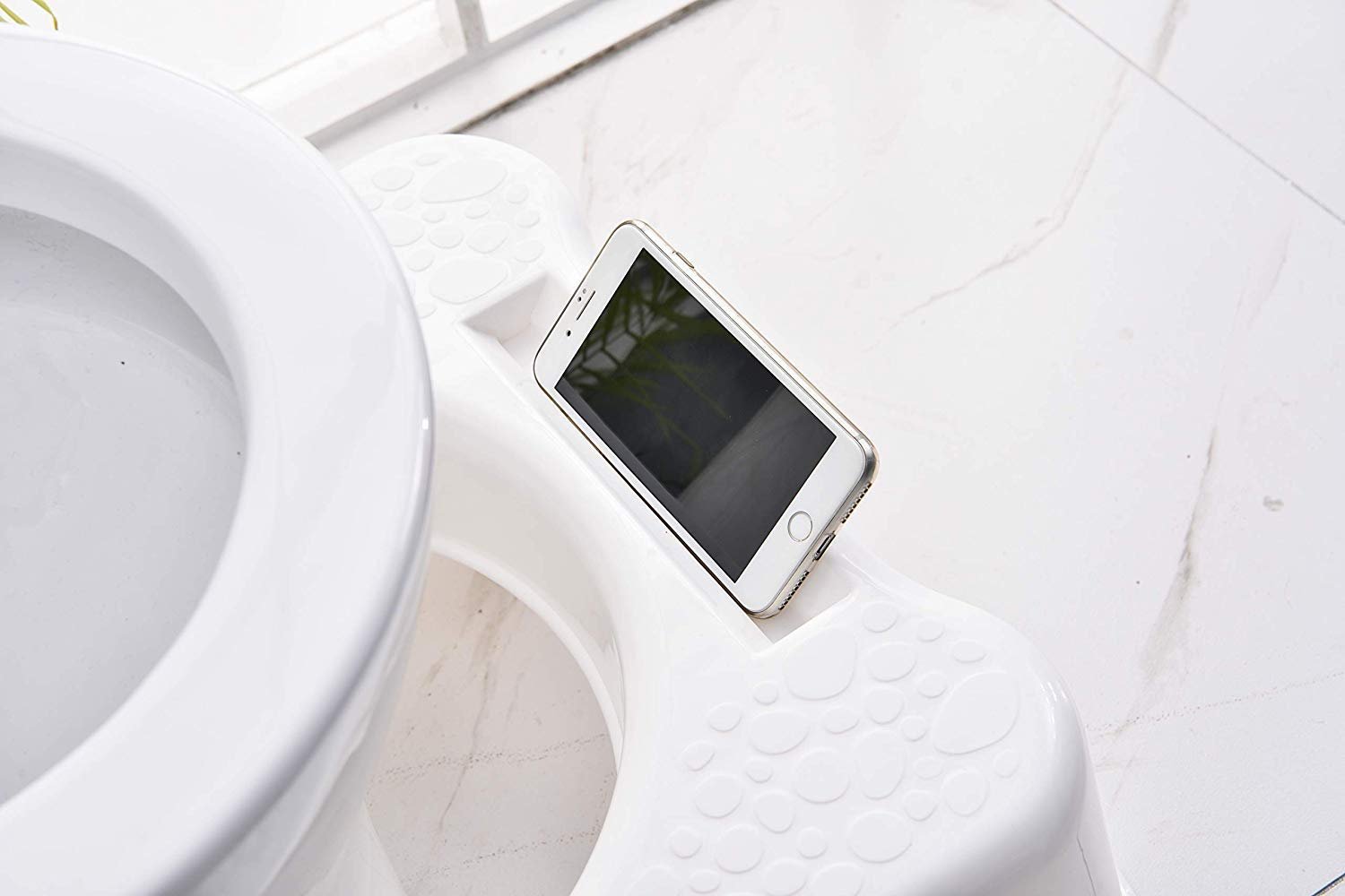 Toilet Stool for Western Toilet Adjustable ? Comfortable and Adjustable Footrest for Healthy Posture

