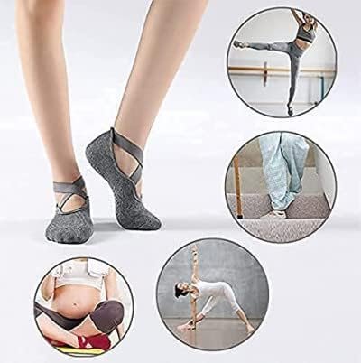 Yoga Socks with Belt ? Comfortable and Non-Slip Yoga Socks for Better Grip and Support

