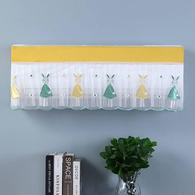 2 Ton Cloth AC Cover ? Durable Air Conditioner Dust and Water Protection ? Easy to Install, Heavy-Duty, Weather-Resistant Fabric

