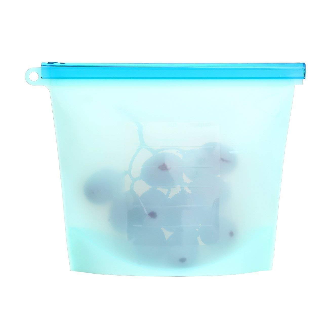 1000ml Silicon Bag (1 Piece) ? Reusable Food Storage Bag with Leak-Proof Seal ? Freezer, Microwave & Dishwasher Safe ? Eco-Friendly Alternative to Plastic

