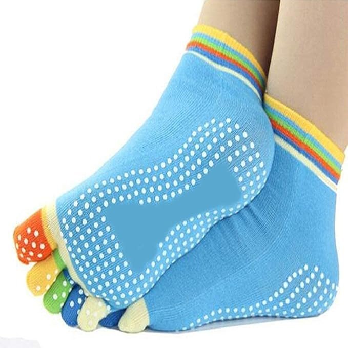 YOGA GYM SOCKS ? Non-Slip, Breathable Socks for Enhanced Grip During Yoga, Pilates, and Gym Workouts

