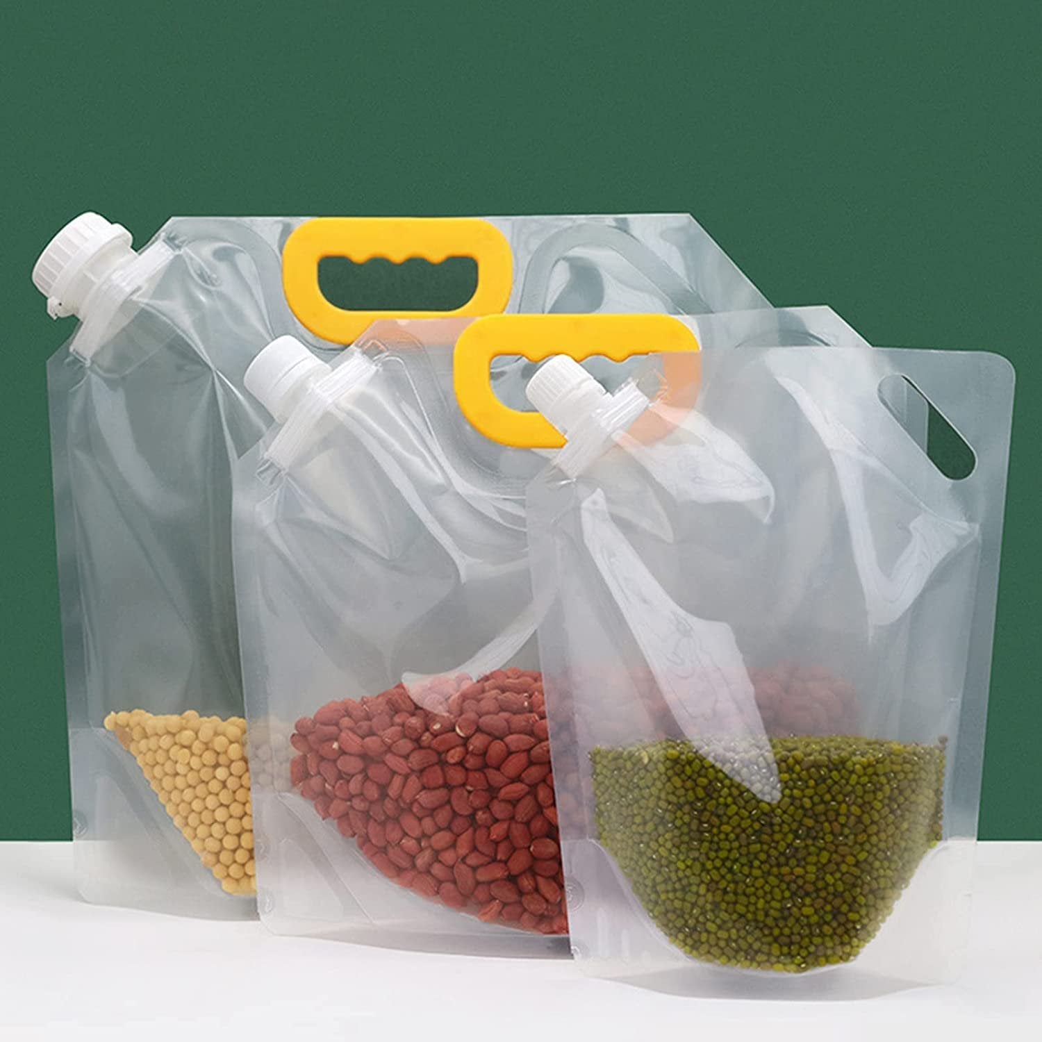 1 PC FOOD STORAGE BAG GRAIN SEALED BAG ? Airtight, Resealable Bag for Fresh Grain and Food Storage


