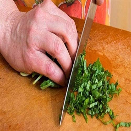 WOODEN CHOPPING BOARD 5-PCS KNIFE SET ? Premium Quality Wooden Board with 5 Sharp Knives for Kitchen Prep


