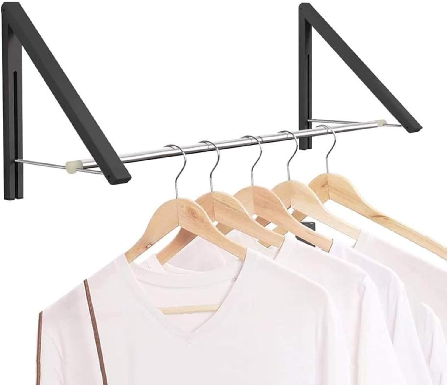 1 PC WALL MOUNTED CLOTH HANGER ? Space-Saving Hanger for Coats, Jackets, and More

