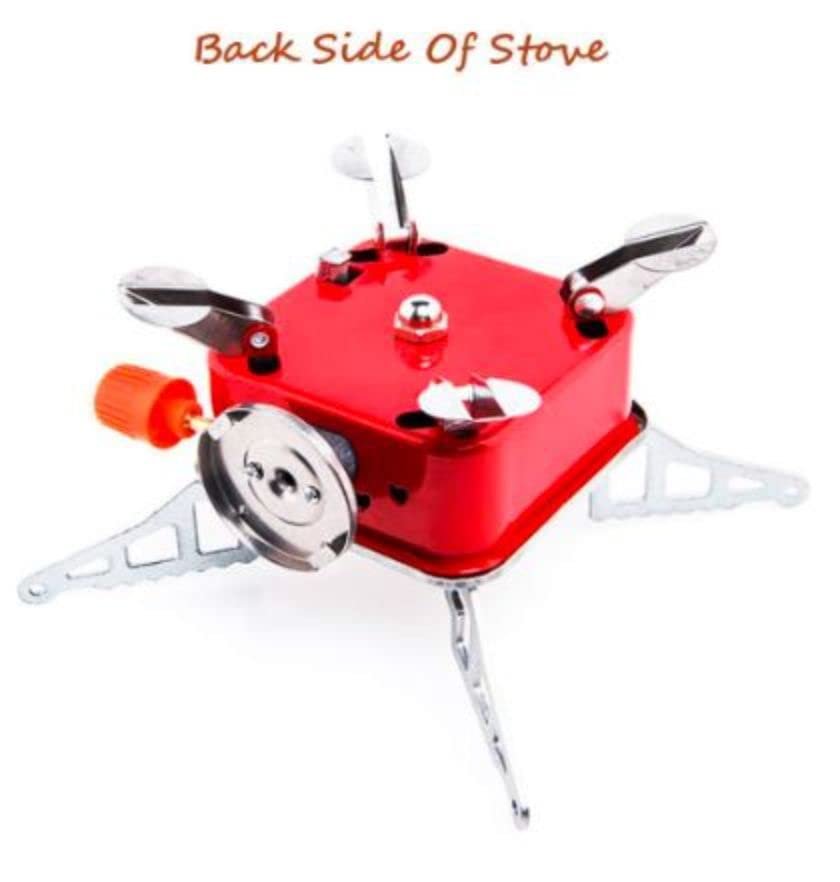 PORTABLE GAS STOVE ? Compact, Lightweight Gas Stove for Camping, Cooking, and Outdoor Use

