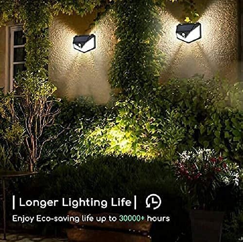 100 LED SOLAR LIGHTS FOR GARDEN LED SECURITY LAMP ? Energy-Efficient Outdoor Lighting for Gardens, Pathways, and Security

