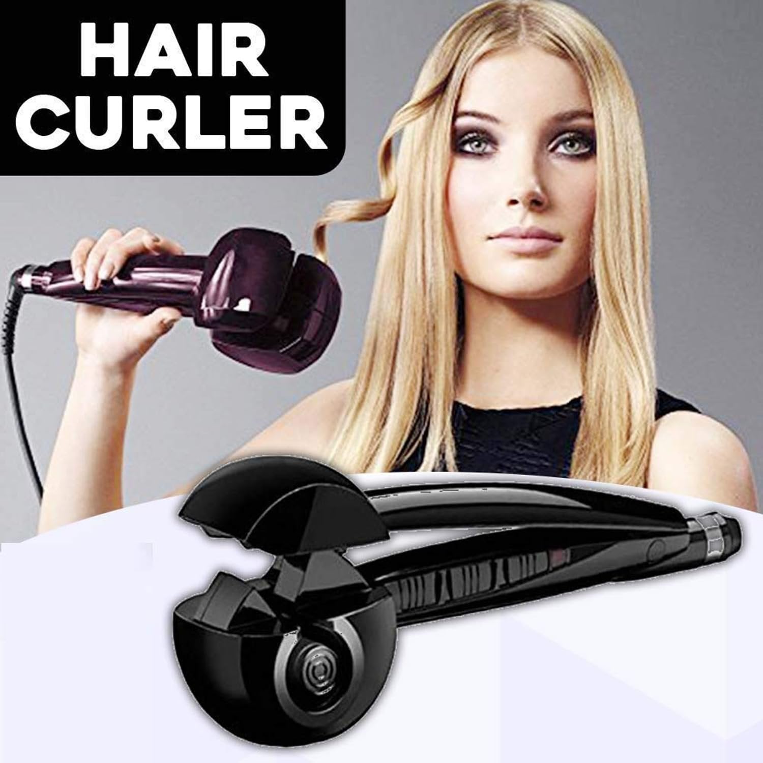 PERFECT HAIR CURLER ? Automatic Curling Iron for Effortless, Long-Lasting Curls and Waves


