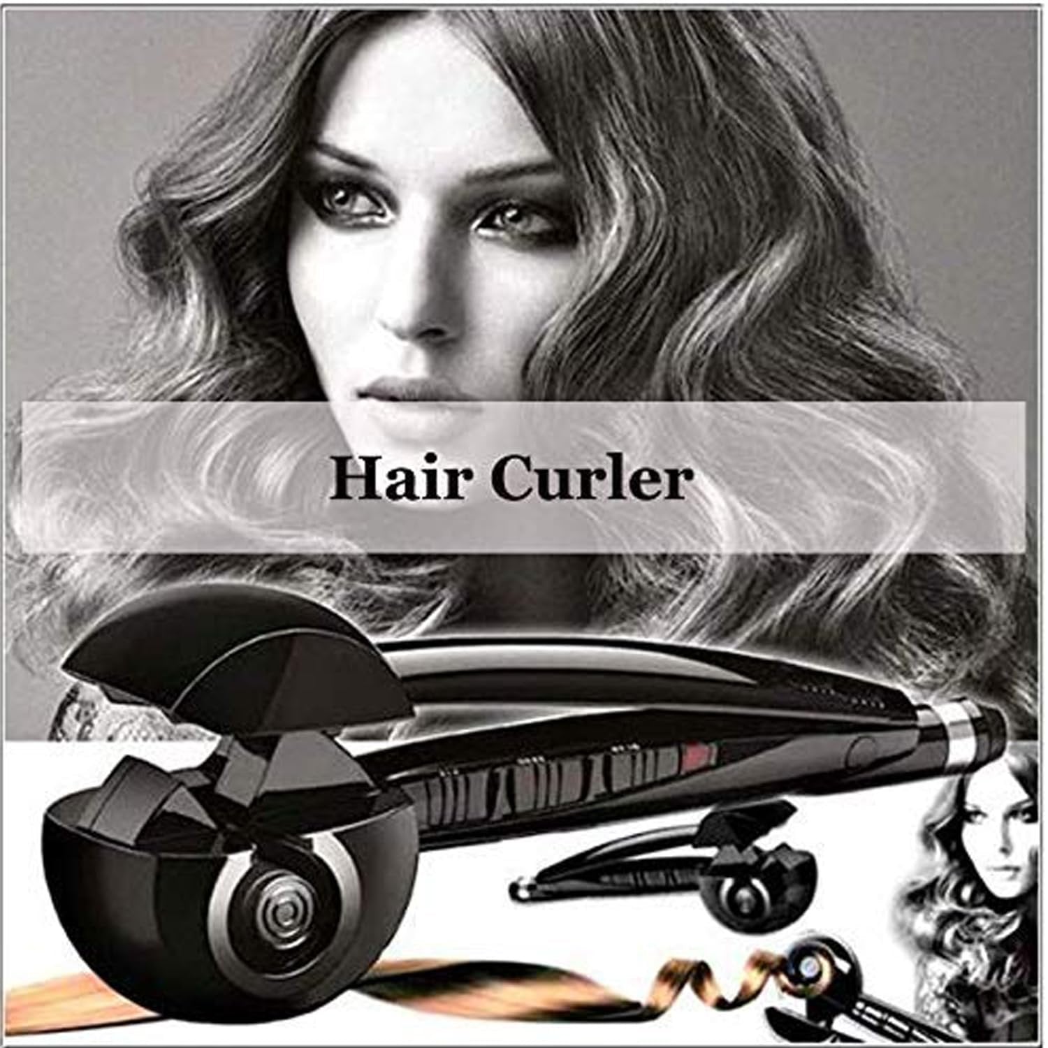 PERFECT HAIR CURLER ? Automatic Curling Iron for Effortless, Long-Lasting Curls and Waves

