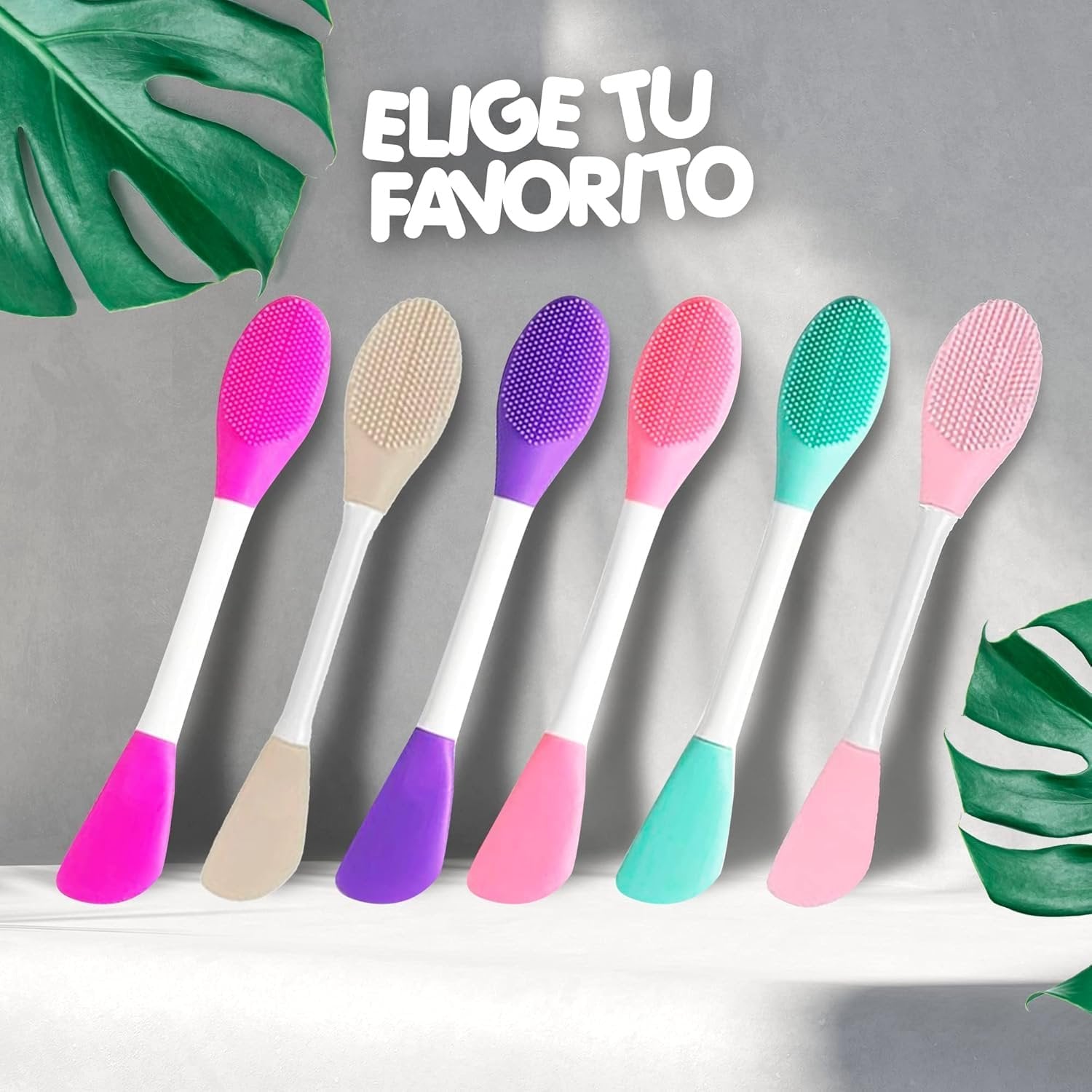 2 SIDE FACIAL CLEANSING BRUSH ? Dual-Sided Brush for Deep Pore Cleansing and Exfoliation

