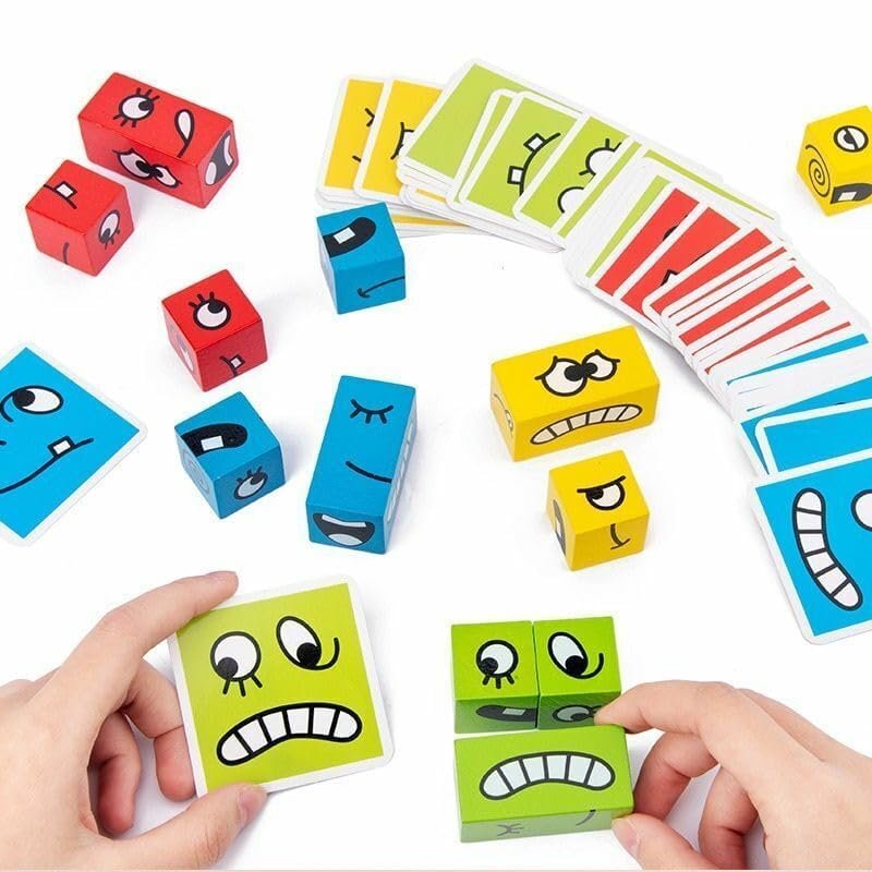 Face Changing Puzzle Game ? Fun and Engaging Puzzle Toy for Kids ? Improve Problem-Solving, Creativity, and Critical Thinking Skills
