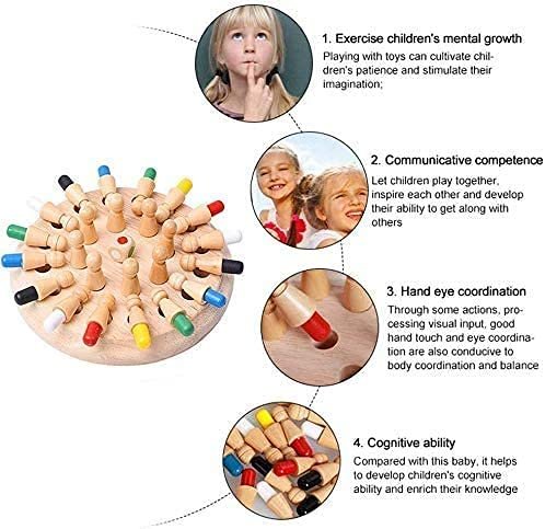 Memory Chess Game ? Classic Strategy and Memory Game for Kids ? Improve Cognitive Skills, Concentration, and Critical Thinking

