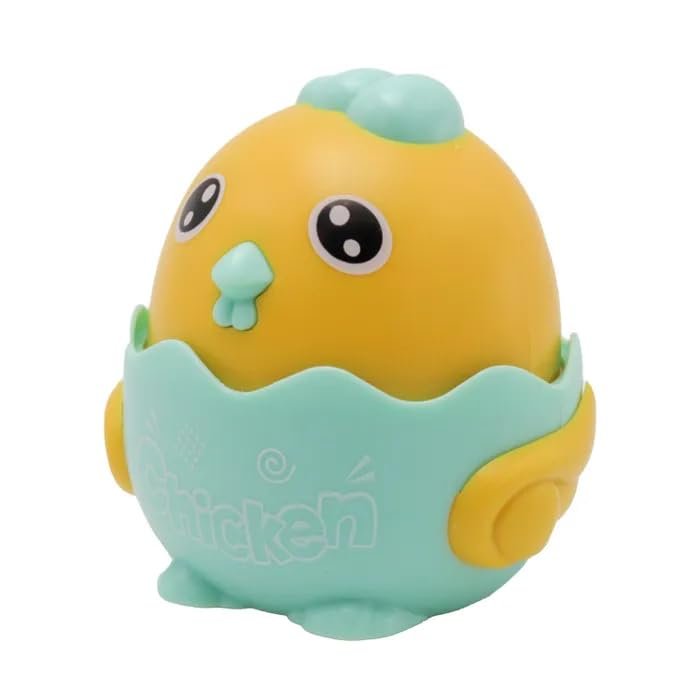 Press and Go Chicken ? Interactive and Fun Toy for Toddlers ? Press-and-Go Mechanism, Encourages Motor Skills and Movement

