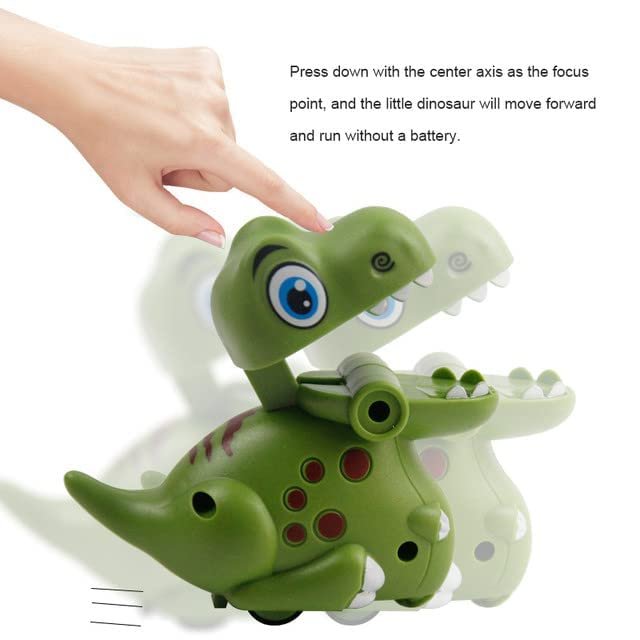 Press and Go Dinosaur ? Fun and Educational Toy for Kids ? Promotes Active Play, Motor Skills, and Imagination

