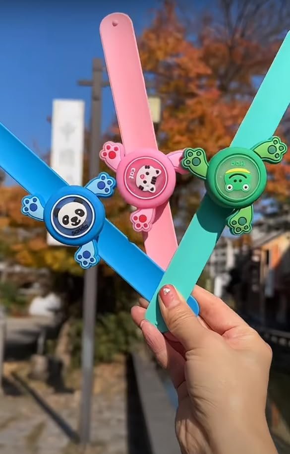 Spinning Slap Band ? Fun Fidget Toy for Kids ? Interactive Slap Bracelet with Spinning Action for Sensory Play

