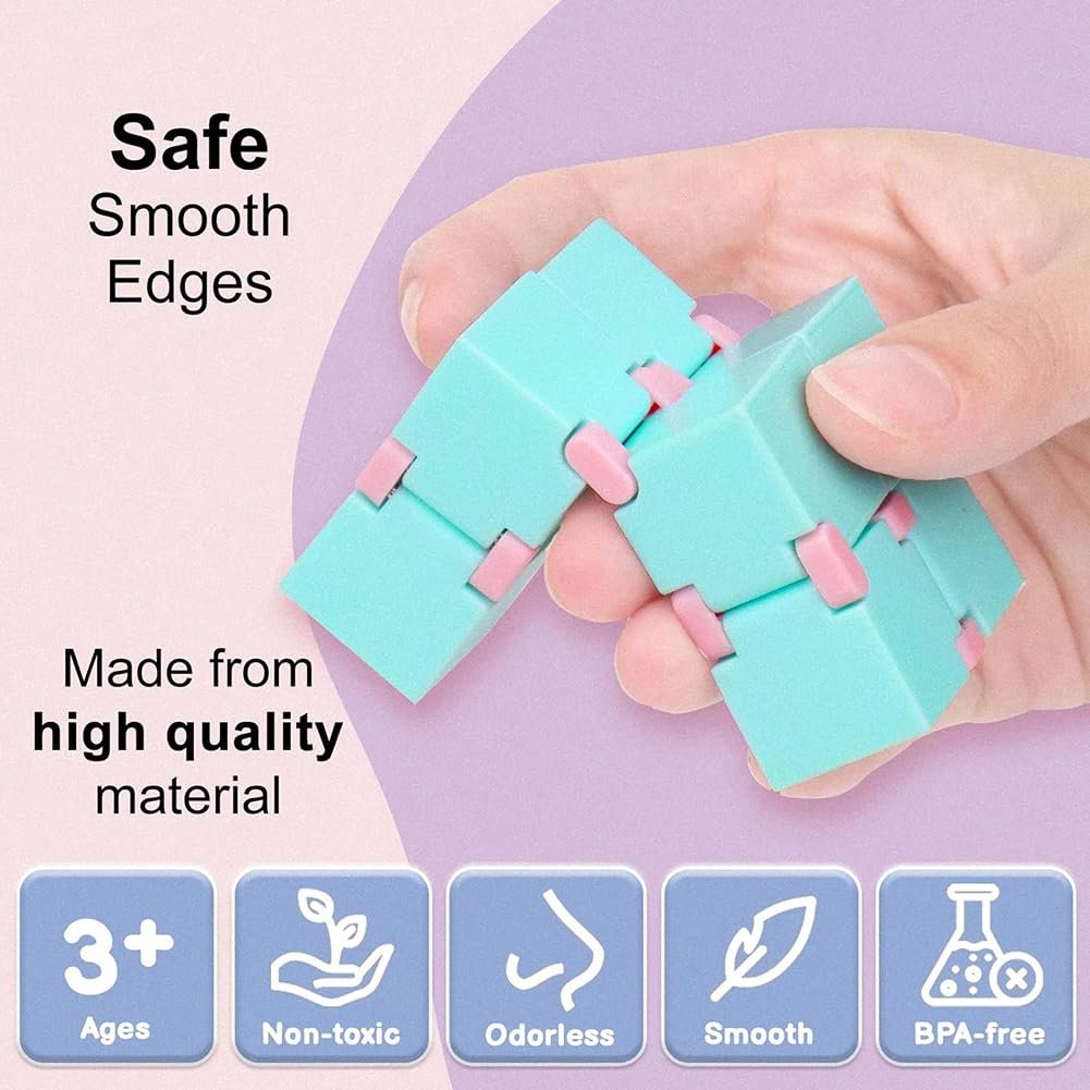 Infinity Magic Cube Game ? Endless Fun with Fidget Cube ? Puzzle Toy for Stress Relief and Focus

