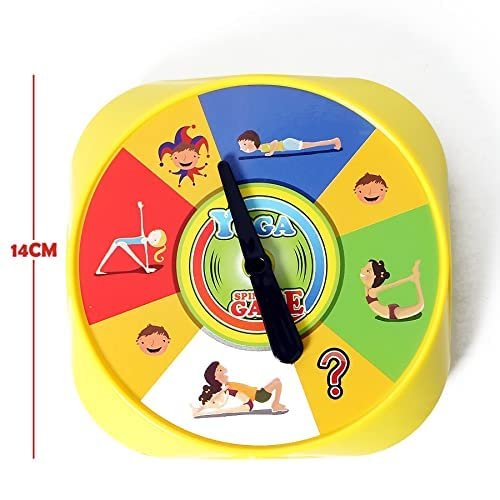 Yoga Spinner Game ? Fun Interactive Game for Kids ? Balance and Coordination Development Toy

