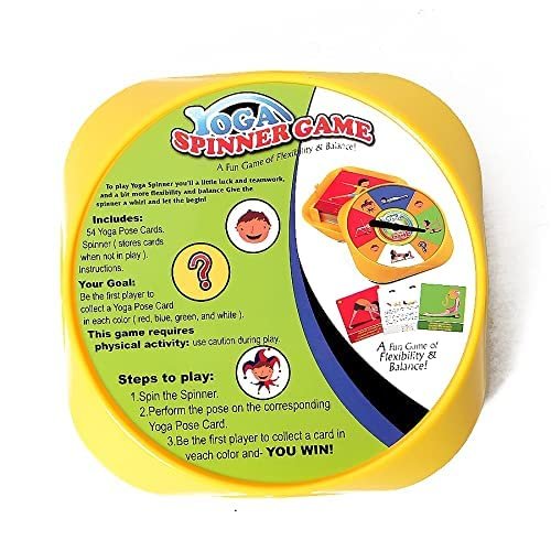 Yoga Spinner Game ? Fun Interactive Game for Kids ? Balance and Coordination Development Toy

