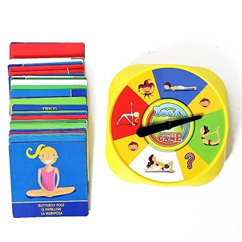 Yoga Spinner Game ? Fun Interactive Game for Kids ? Balance and Coordination Development Toy

