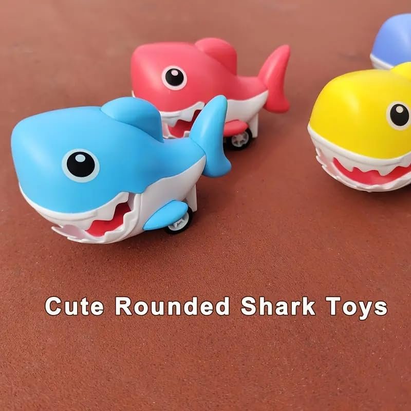 Press and Go Shark ? Fun Push and Go Toy for Kids ? Interactive Shark Toy for Toddlers

