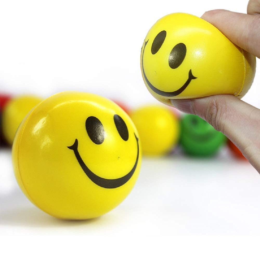 Mili Smily Ball ? Fun Sensory Ball for Kids ? Soft, Squishy, and Colorful Toy for Stress Relief and Play

