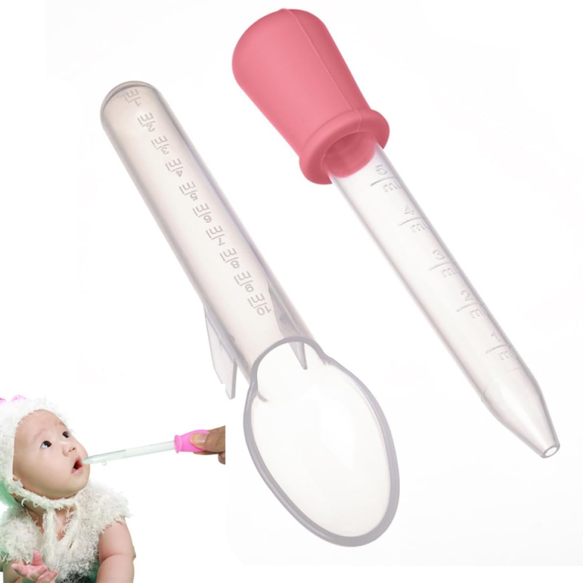 Medicine Dropper Set ? Safe and Accurate Medicine Dispenser for Babies and Kids ? Includes Multiple Sizes for Easy Use

