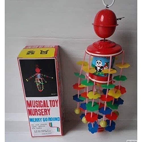 Musical Toy Nursery Merry Go Round ? Rotating Music Box for Babies ? Calming Tunes for Nursery or Baby Room

