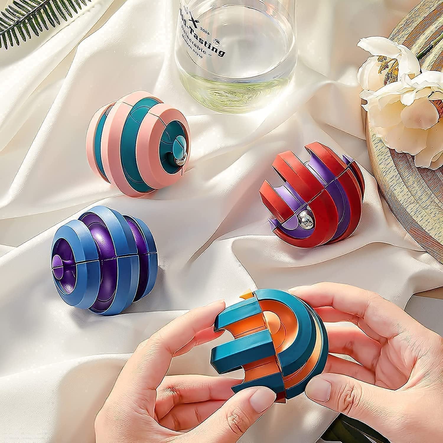 Orbit Ball ? Fun and Interactive Spinning Toy ? Colorful and Engaging Ball for Kids and Adults

