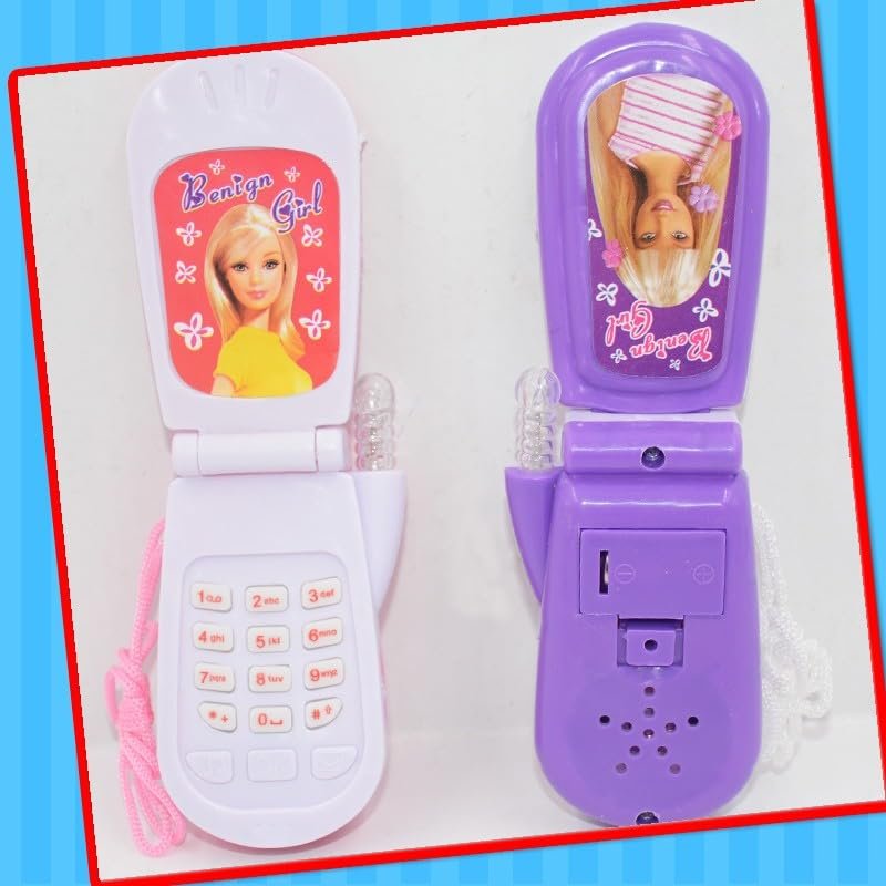 Cell Phone for Kids ? Educational and Interactive Toy Mobile Phone ? Fun Learning Toy with Sounds and Lights

