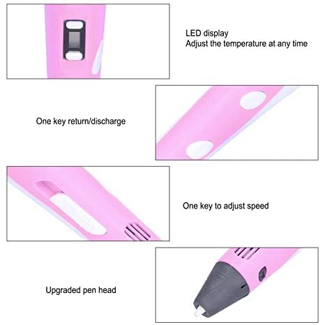 3D Pen for Kids (With Display) ? Creative Drawing Pen for Kids ? 3D Printing Pen for Fun Art Projects

