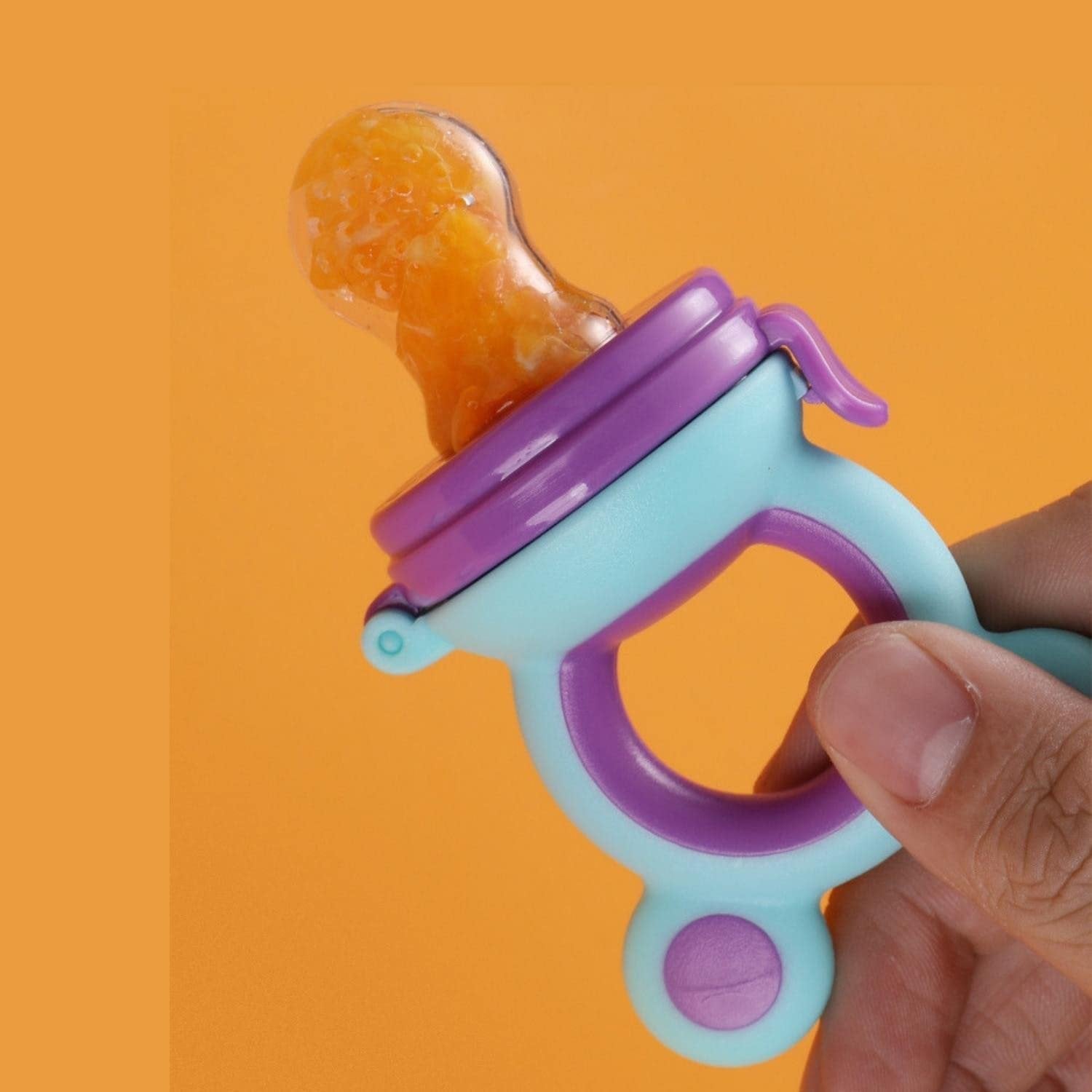 Baby Natural Fruit & Food Feeder (Small) ? Safe and Easy Feeder for Infants ? Teething and Feeding Solution

