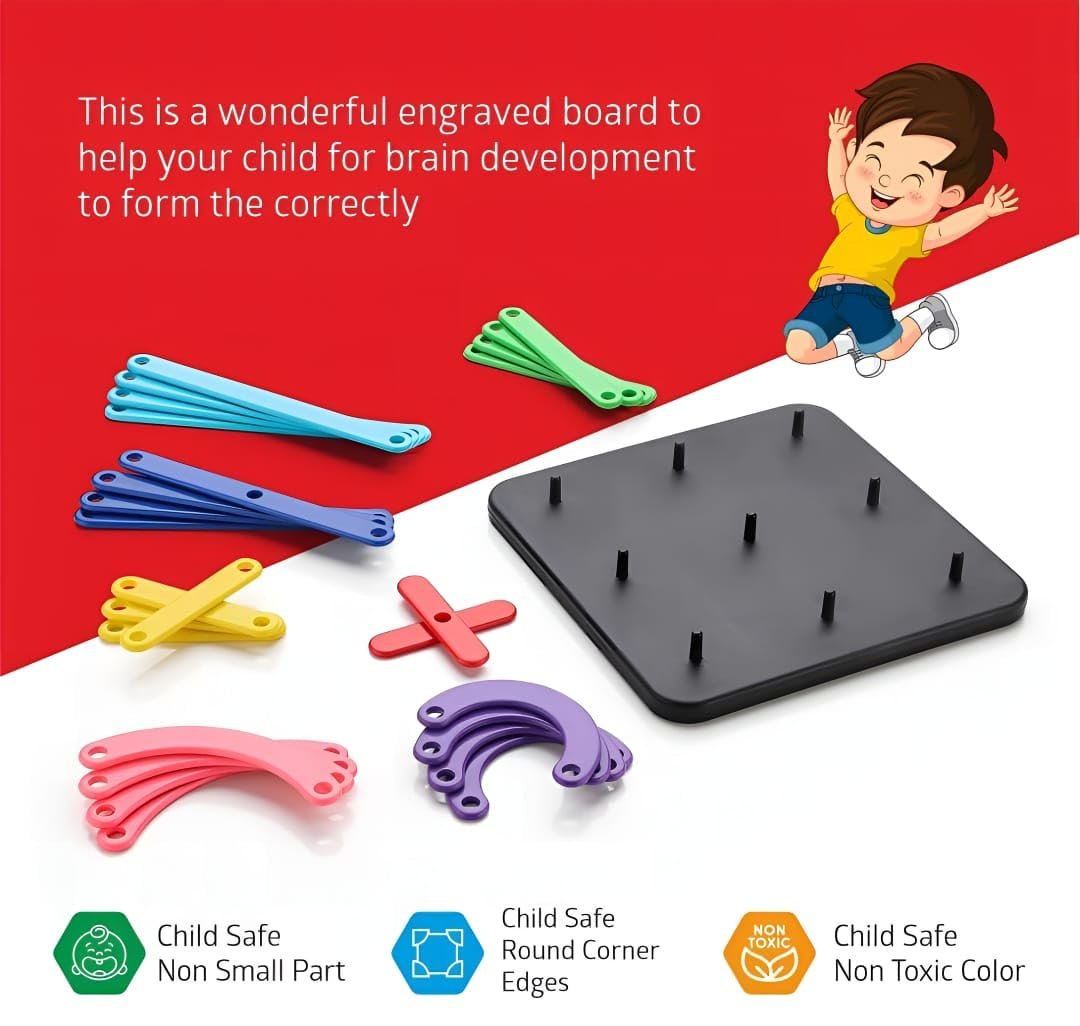 Alphabet Construction Puzzle ? Educational Building Blocks ? Fun and Interactive Puzzle for Kids Learning the ABCs

