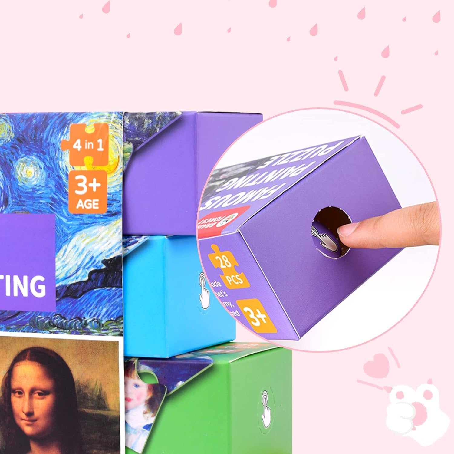 2 PCS Magical World Puzzle (120 PCS Each) ? Colorful and Engaging Puzzle Set for Kids ? Fun Activity for Children