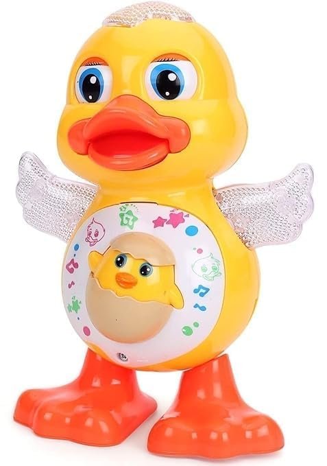 Dancing Duck Toy ? Musical and Interactive Toy for Kids ? Fun and Entertaining Duck with Lights and Sounds


