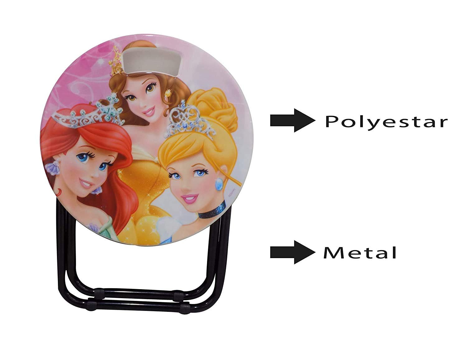 Plastic Round Shape Baby Stool ? Safe and Sturdy Baby Stool for Toddlers ? Non-Slip, Durable, and Easy to Clean

