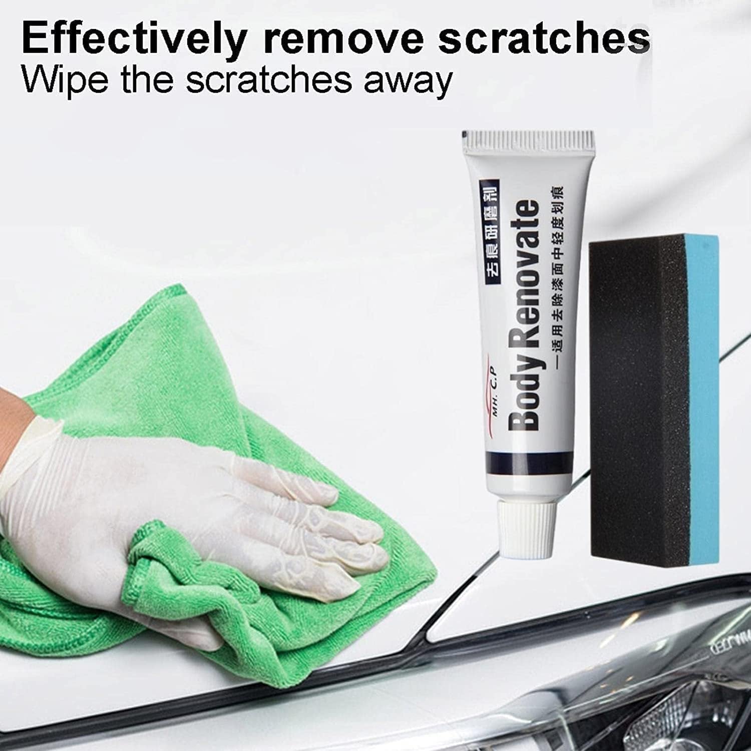 Car Scratches Repair Kit ? Scratch Removal Tool for Car Paint ? Fix Minor Scratches and Swirls with Ease

