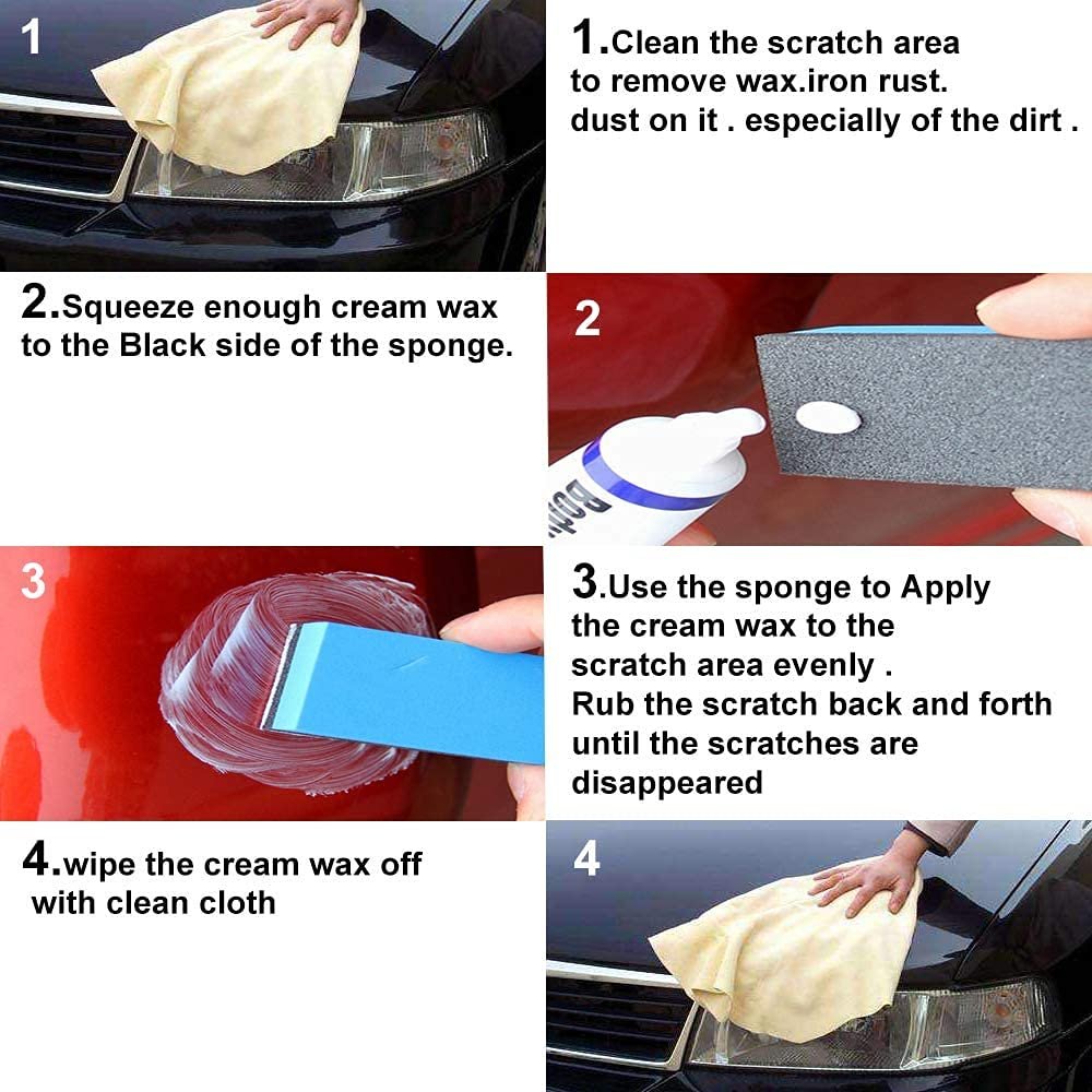 Car Scratches Repair Kit ? Scratch Removal Tool for Car Paint ? Fix Minor Scratches and Swirls with Ease

