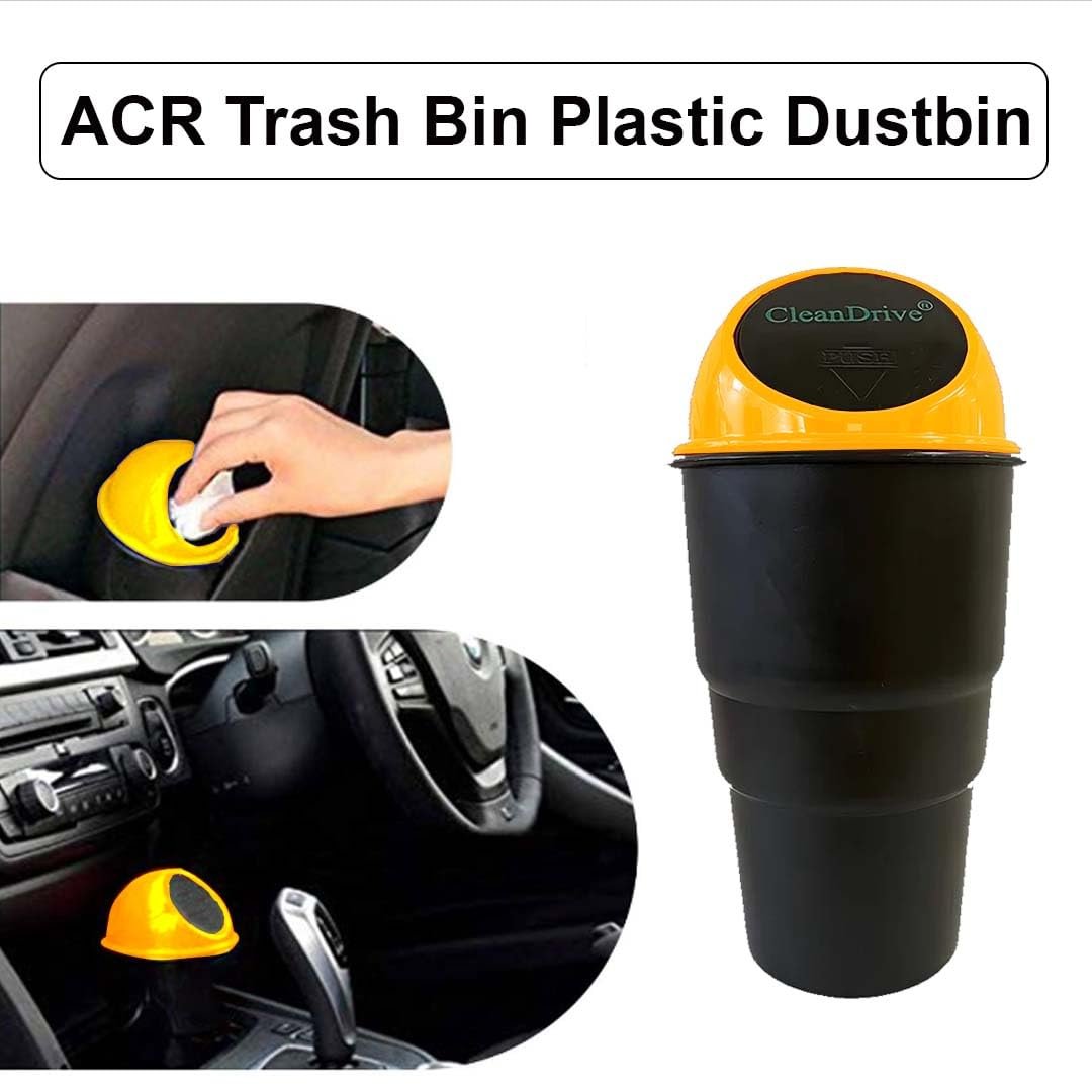 Car Trash Bin ? Compact and Convenient Car Waste Bin ? Keep Your Car Clean and Tidy ? Ideal for Small Spaces

