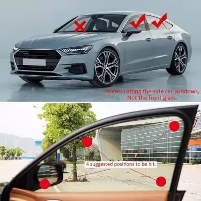 3 in 1 Super Mini Safety Window Glass Breaker ? Emergency Car Safety Tool ? Glass Breaker, Seatbelt Cutter, and Window Puncher
