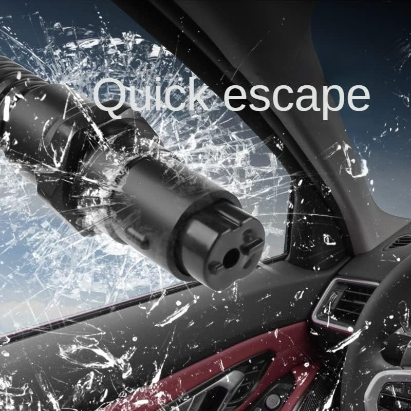 3 in 1 Super Mini Safety Window Glass Breaker ? Emergency Car Safety Tool ? Glass Breaker, Seatbelt Cutter, and Window Puncher
